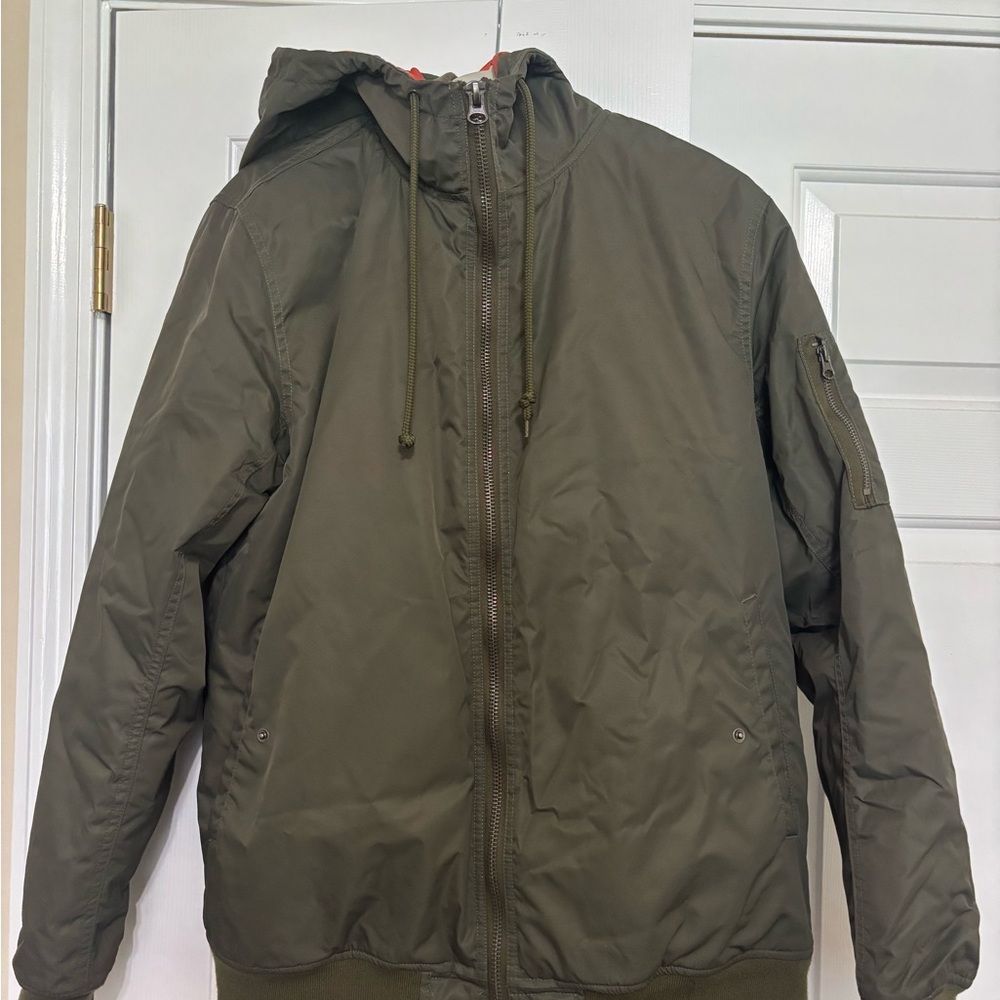 Vans Olive Bomber Jacket